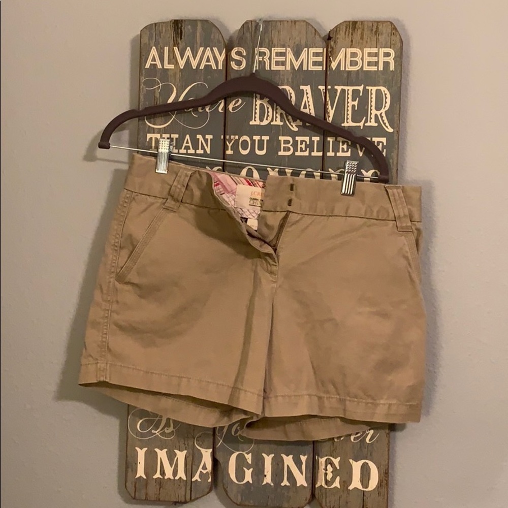 J Crew Chino Shorts